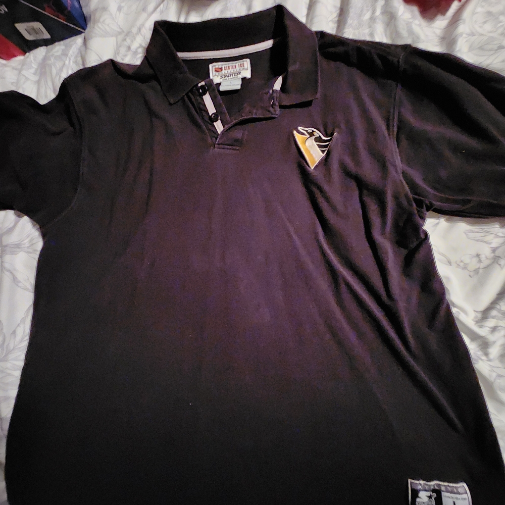 STARTER Polo Shirt - Pittsburgh Penguins